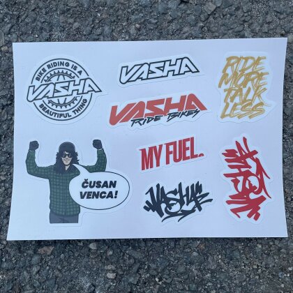 Plato samolepek Vasha